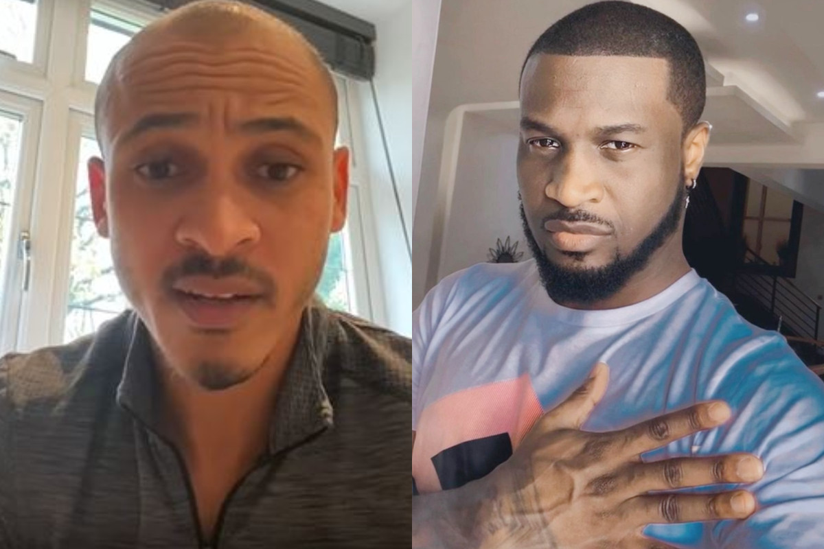 Peter Okoye and Osaze Odemwingie make peace after the footballer made a video apologizing to the singer while explaining why he condemned his betting business 