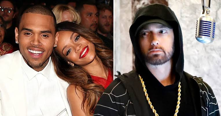 Eminem apologises to Rihanna for supporting Chris Brown