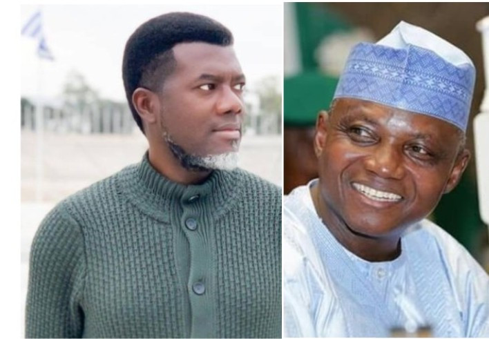 Presidential spokesperson, Garba Shehu reacts after Reno Omokri challenged him to stay a night without security in Koshobe or Kware without security for ,000