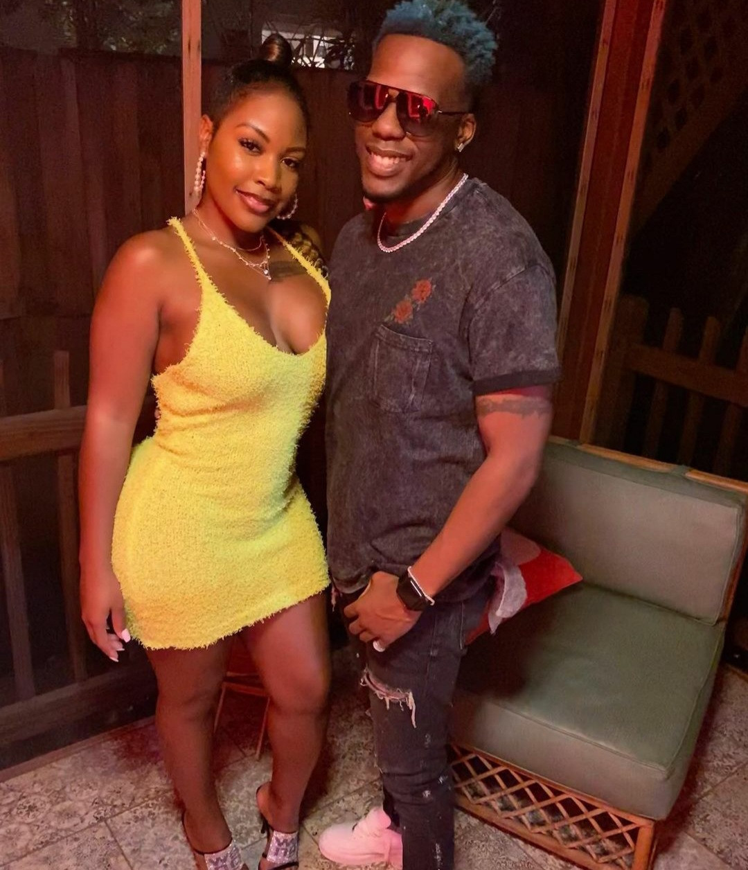 Nigerian rapper, Iceberg Slim shows off his new woman years after split from Juliet Ibrahim over infidelity 