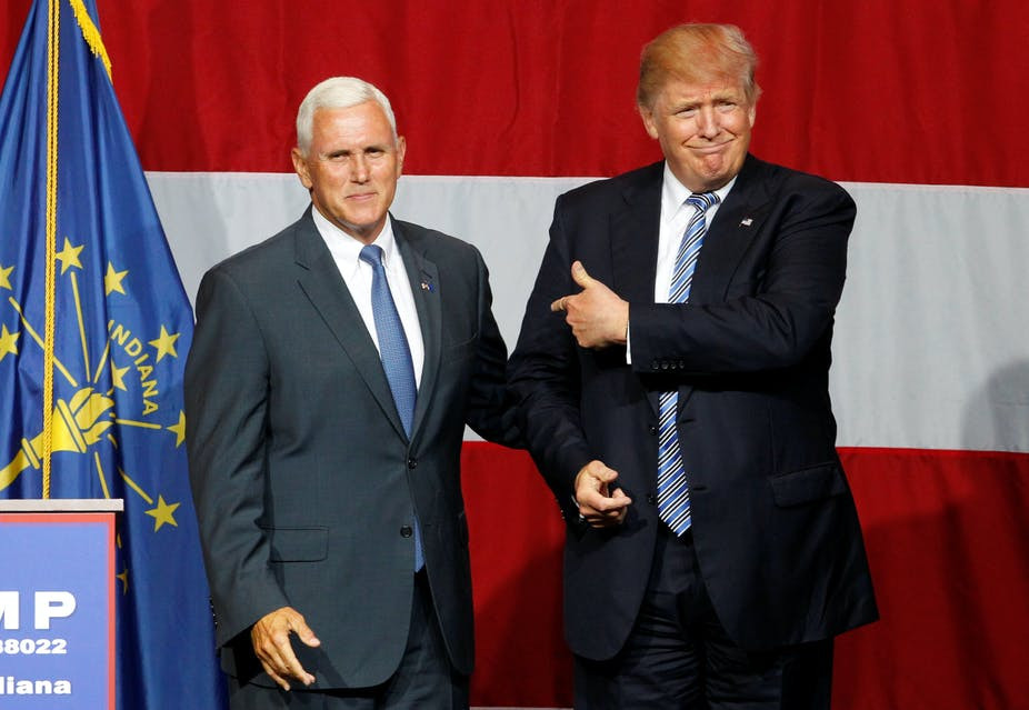 Mike Pence tells Trump he can