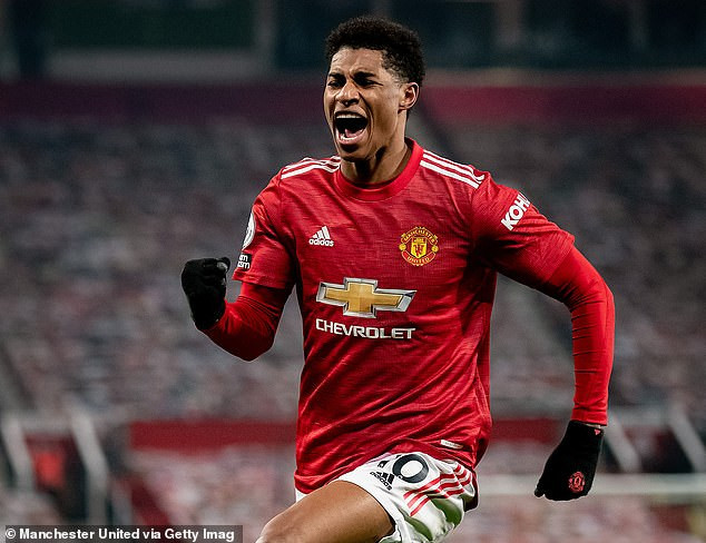 Manchester United striker, Marcus Rashford rated the most valuable player in the world as Lionel Messi and Cristiano Ronaldo are ranked 97th and 131st respectively