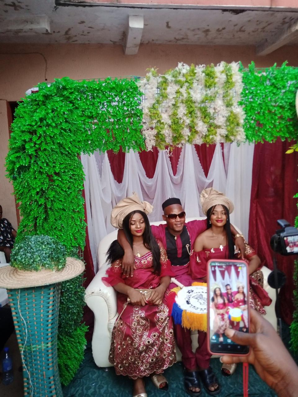 Nigerian man marries twins because