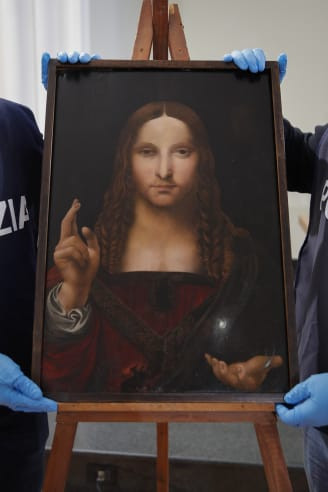 Police recover 500-year-old stolen copy of Leonardo da Vinci