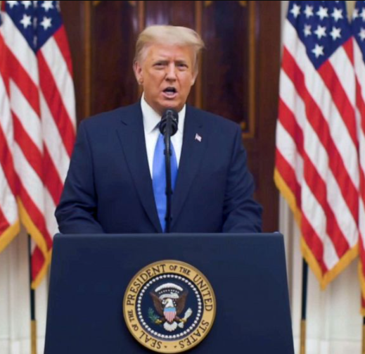 Donald Trump delivers farewell speech from White House (video)