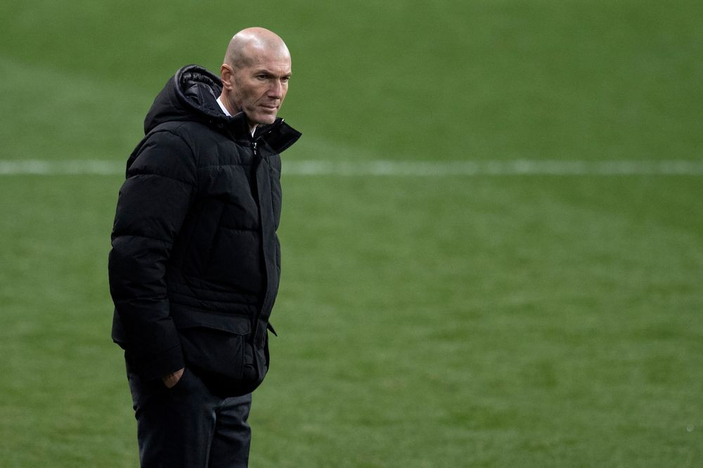 Real Madrid manager, Zinedine Zidane tests positive for COVID-19