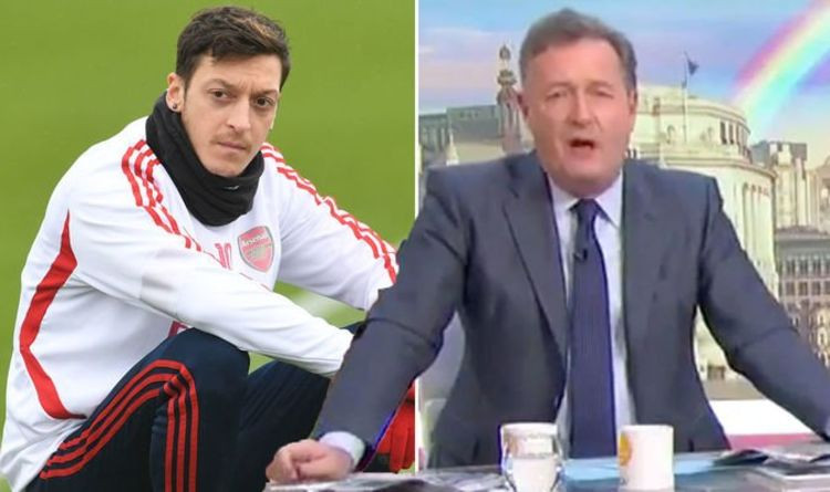 Former Arsenal Star Mesut Ozil mocks Piers Morgan and the TV host responds