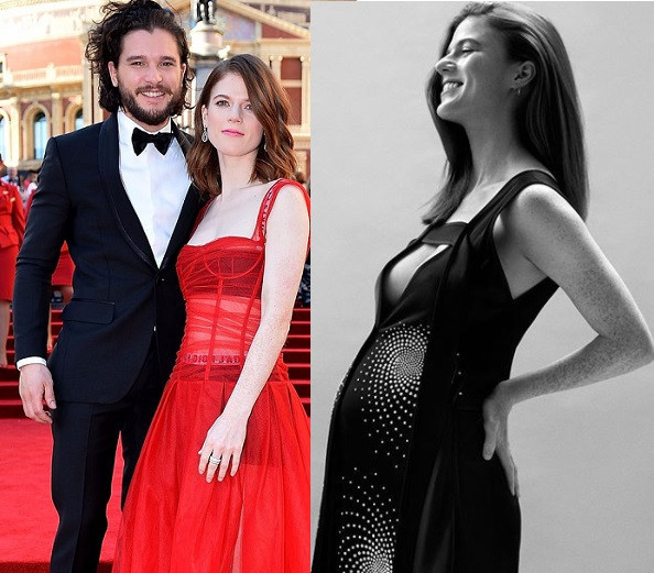  Game of Thrones?stars Rose Leslie and Kit Harington welcome first child, a baby boy (Photo)