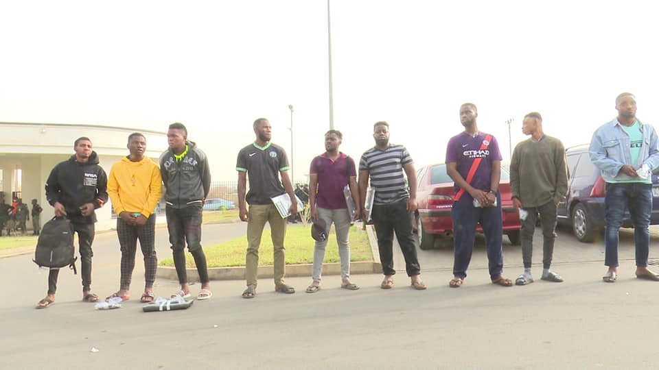 9 men arrested for fraud in Minna 