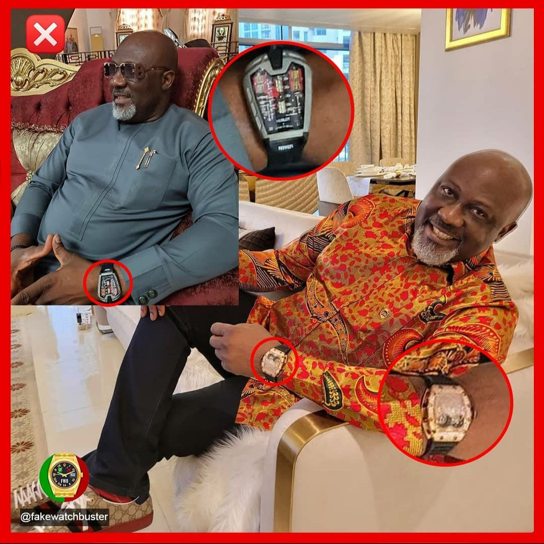 Fake Watch Buster comes for Dino Melaye; says at least two of his luxury watches are fake