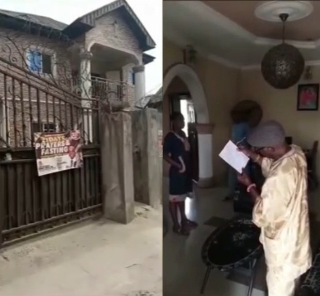 Commotion as man donates his family house to Christ Embassy, leaving his family members at risk of being homeless (video)