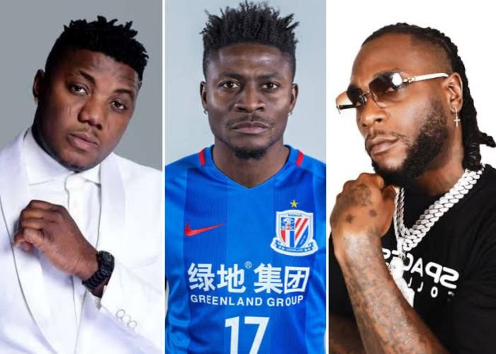 Obafemi Martins speaks on beef with Burna Boy which was reported by CDQ