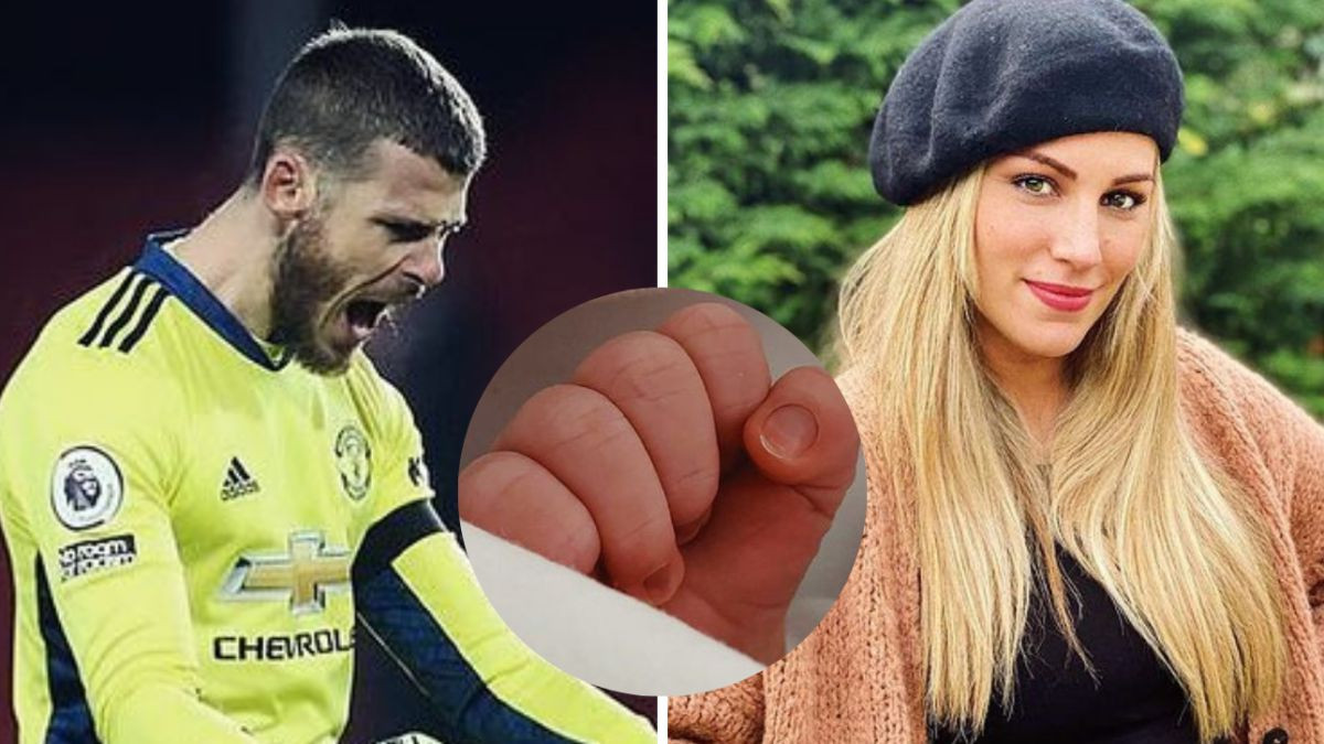 Manchester United goalkeeper, David de Gea announces birth of his first child, a baby girl