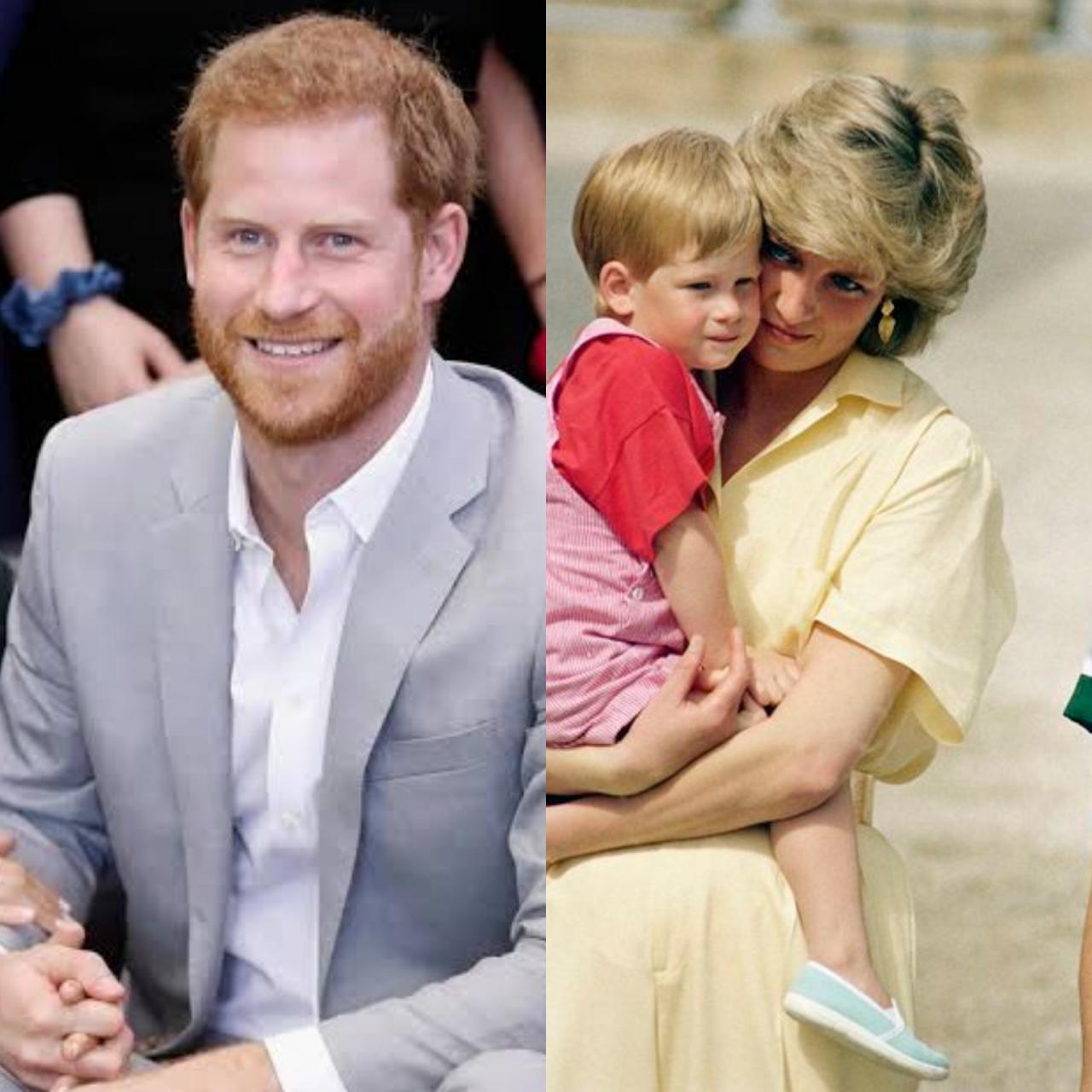 Prince Harry made sure his late mom, Princess Diana, got flowers on Mothering Sunday