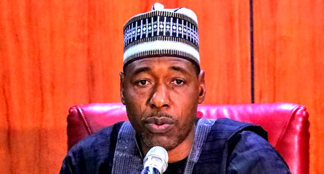 Power should go to south in 2023 - Gov Zulum