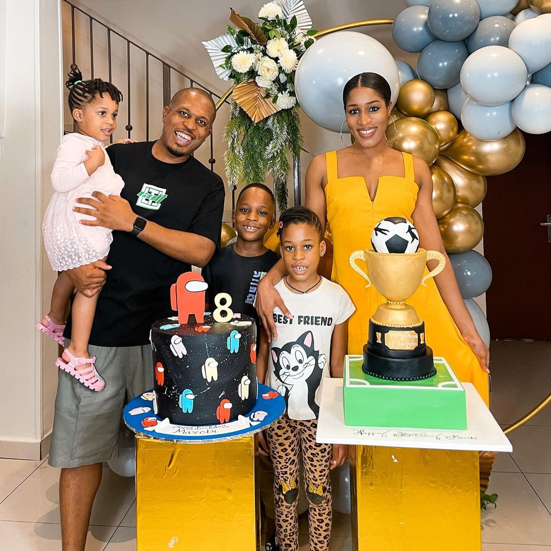 Rapper, NaetoC and wife, Nicole, celebrate their first child, Marobi, on his 8th birthday (photos)