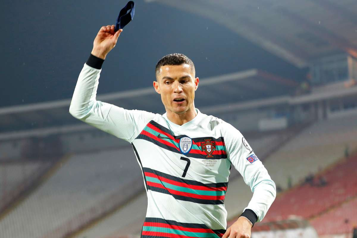 Cristiano Ronaldo risks FIFA sanction after he threw armband to ground and stormed off-pitch against Serbia
