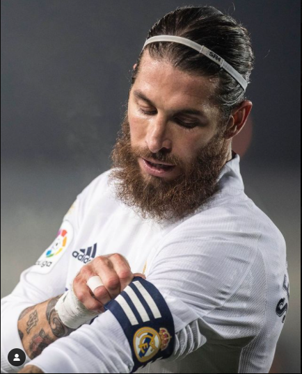 Real Madrid captain, Sergio Ramos reveals calf injury which could see him miss Champions League quarter-final against Liverpool and El Clasico clash with Barcelona?