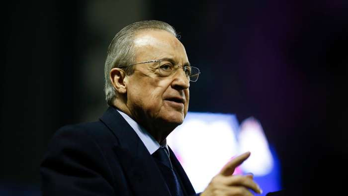 #EuropeanSuperLeague: Real Madrid president Florentino Perez laughs off UEFA threats to ban players from playing in world cup and Euros