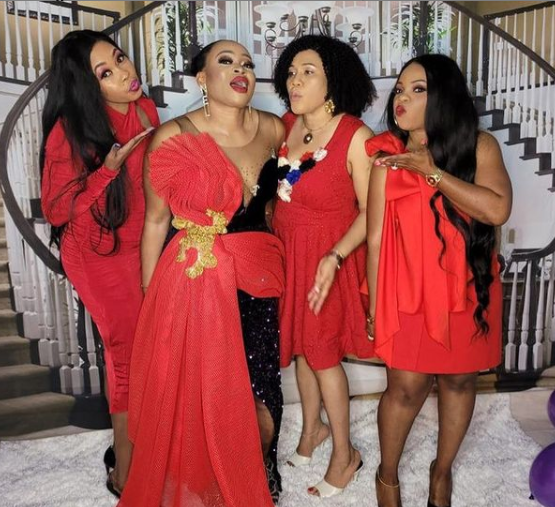 Nigerian lady throws a party to celebrate her divorce (videos/photos)