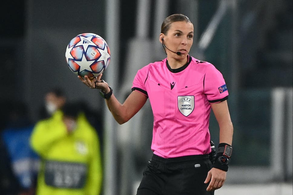 Stephanie Frappart named as first woman to officiate at men?s European Championships