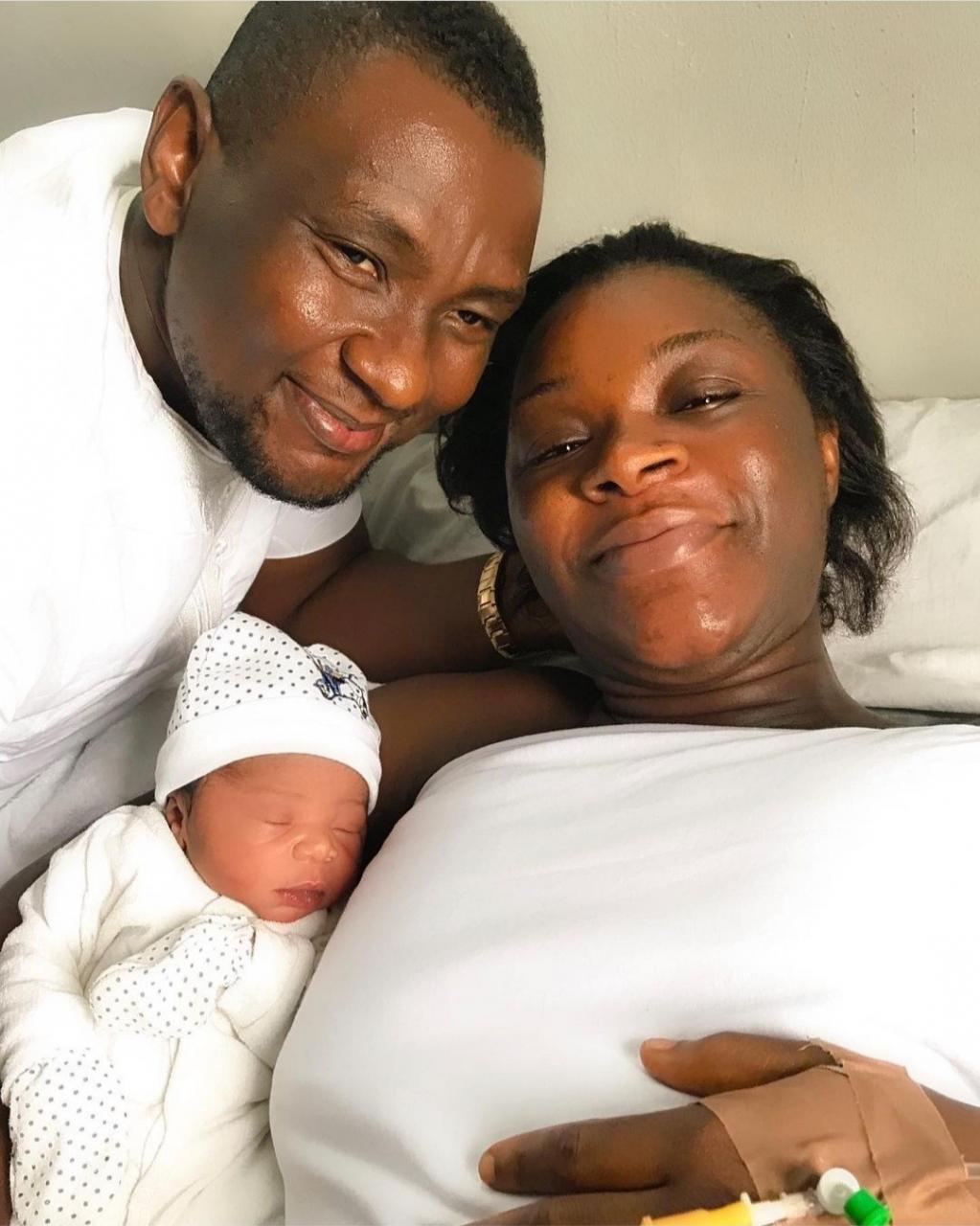 Chacha Eke-Faani and husband Austin Faani welcome their 4th child 