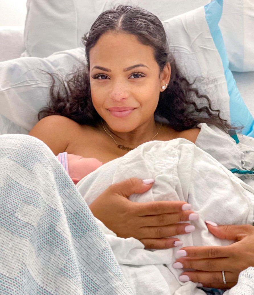 Christina Milian welcomes her 3rd child, a baby boy (Photos)
