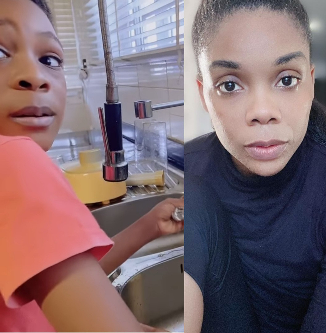 Dancer, Kaffy shares video of her son doing chores as she reveals why it
