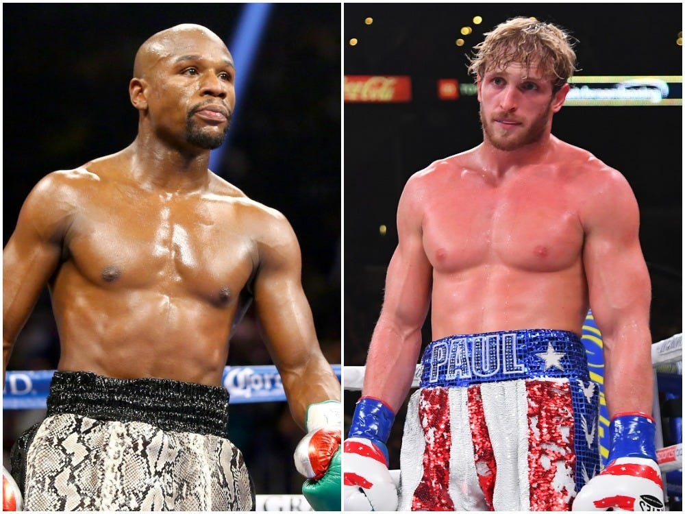  Floyd Mayweather fight with YouTuber Logan Paul confirmed for 6 June in Miami
