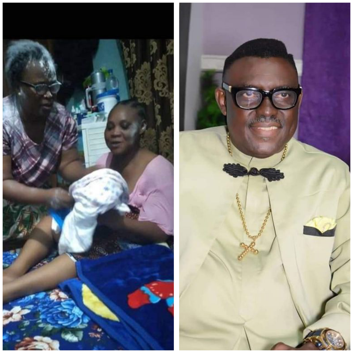 Nigerian Gospel artiste, Quincy Tebite Dtisio and his wife welcome a baby after 27 years of marriage 