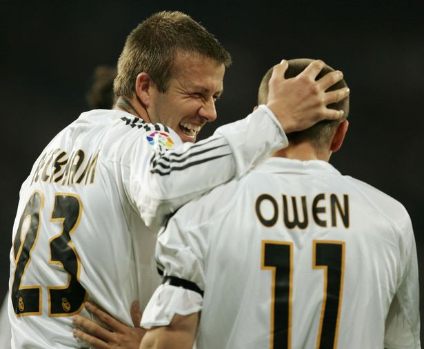 Michael Owen reveals why he refused socialising with David Beckham while they both played in Real Madrid