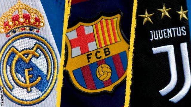 Real Madrid, Barca & Juventus release strong statement warning UEFA against making threats towards them as they continue to cling onto European Super League     