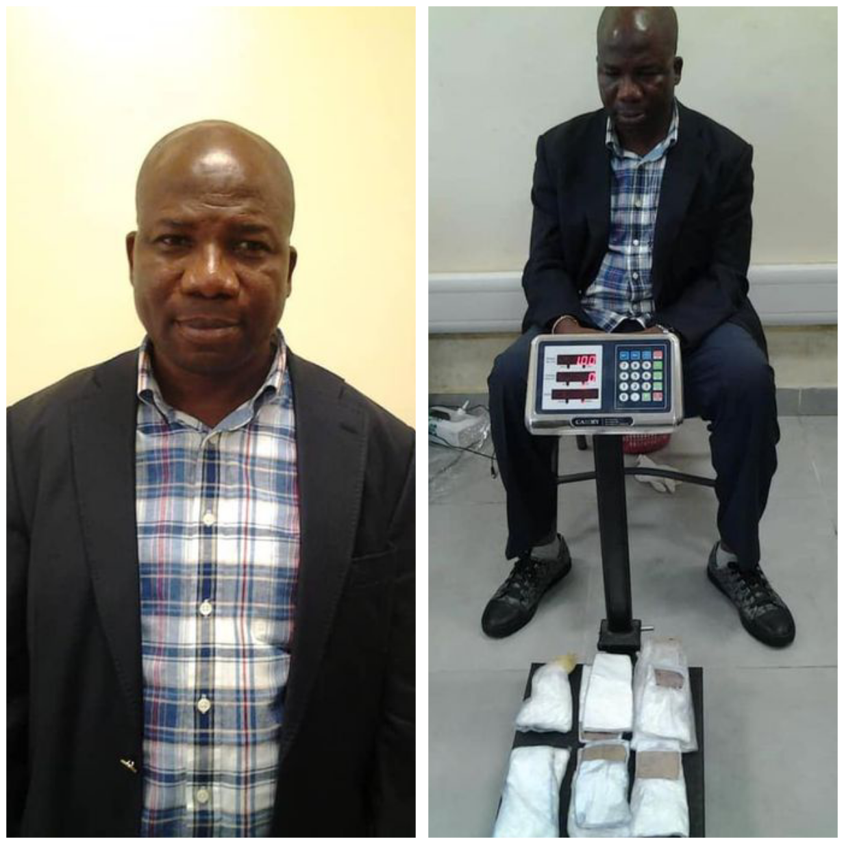 NDLEA arrests former Local Government Vice Chairman with cocaine concealed in pairs of slippers at Lagos airport 