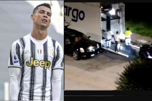 Cristiano Ronaldo fuels Juventus exit speculation as footage emerges of his seven supercars being removed from his mansion in Italy
