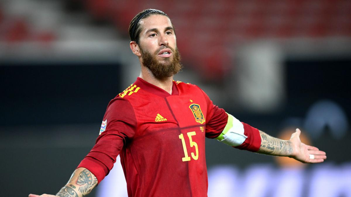 Real Madrid Captain, Sergio Ramos dropped by Spain for Euro 2020