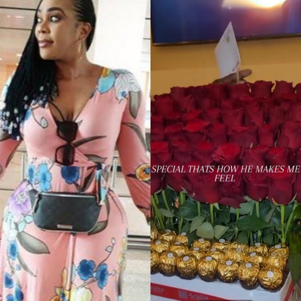 "Special is how he makes me feel" Ehi Ogbebor shows off romantic gift she received from a man