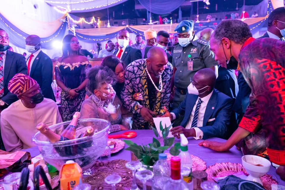 Update: Yeni Kuti denies reports her brother, Seun, disrespected Governor Sanwo-Olu at her party