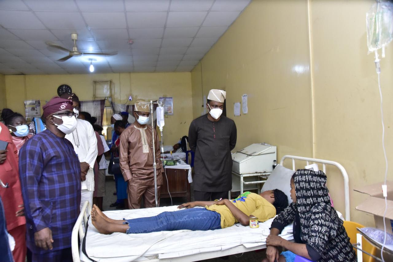 100 Ekiti students hospitalized after inhaling chemical used for fumigation
