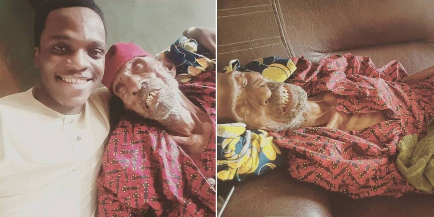 Man Shows Off His 145-Years Old Grandfather (photos)