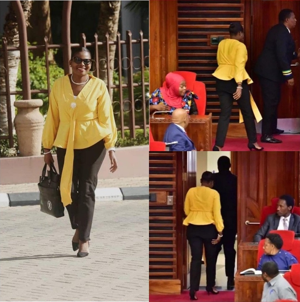 Tanzania female MP is berated and thrown out from parliament for wearing trousers