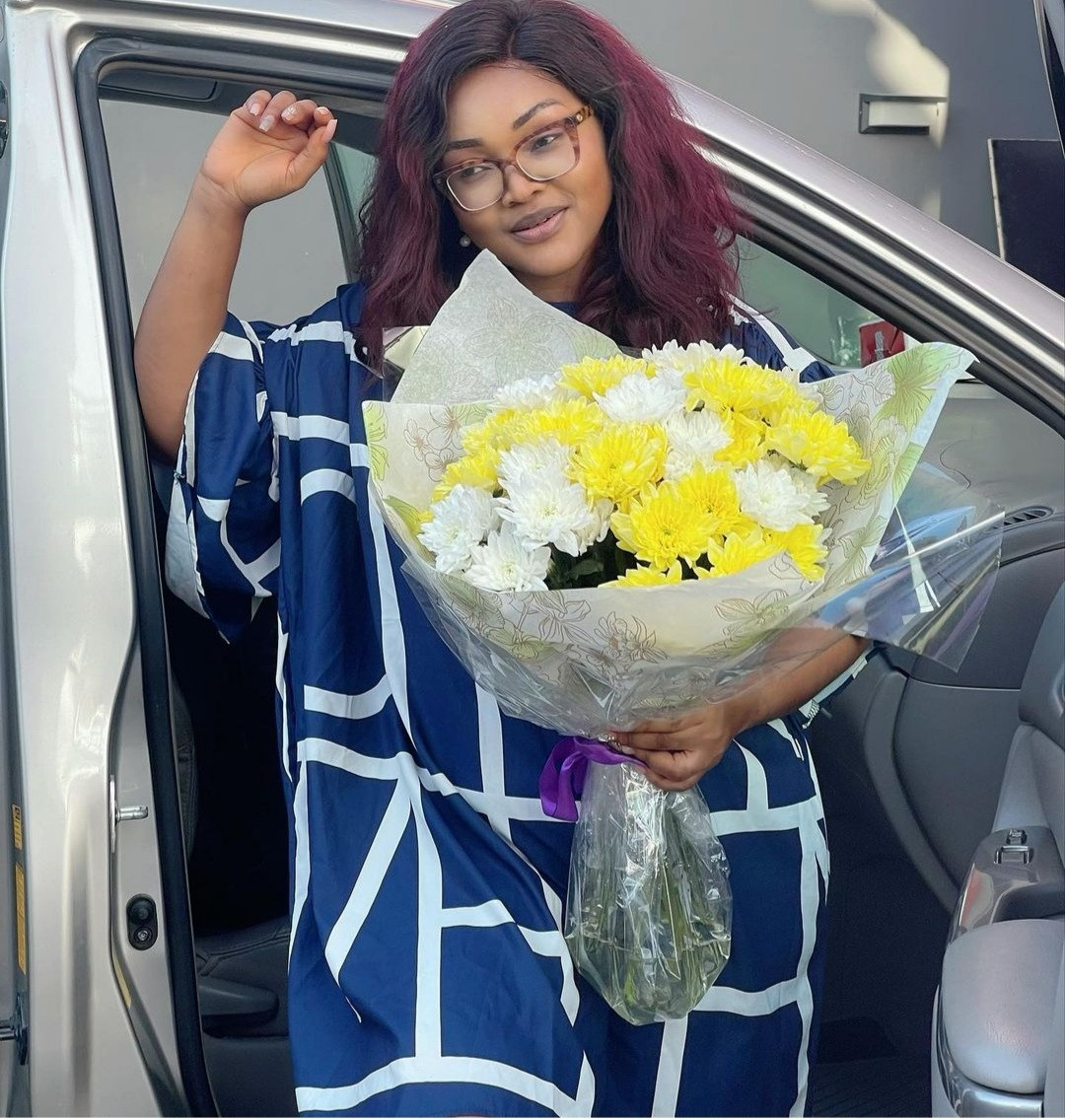 "I might change my mind and give marriage another shot" Mercy Aigbe says as she shows off what her man did for her