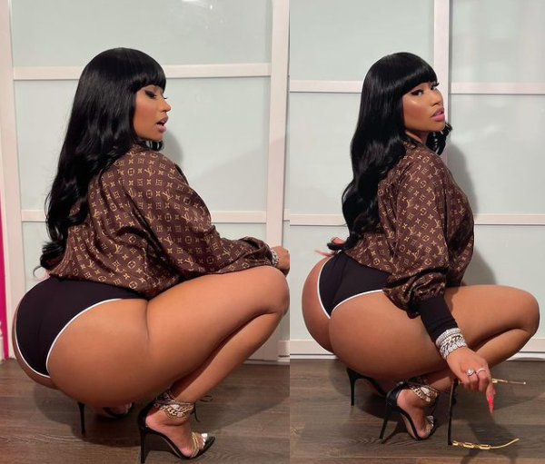 Nicki Minaj showcases her massive backside in new eye-popping photos
