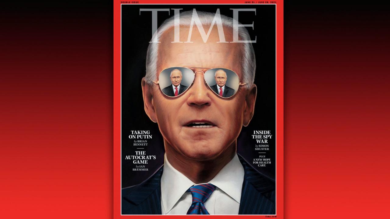 TIME magazine blasted for exaggerated attempt to make Joe Biden ?look cool? and tough on its cover ahead of Putin meeting