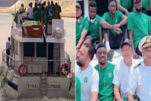 2021 AFCON: Super Eagles to travel by boat to Cameroon for tournament