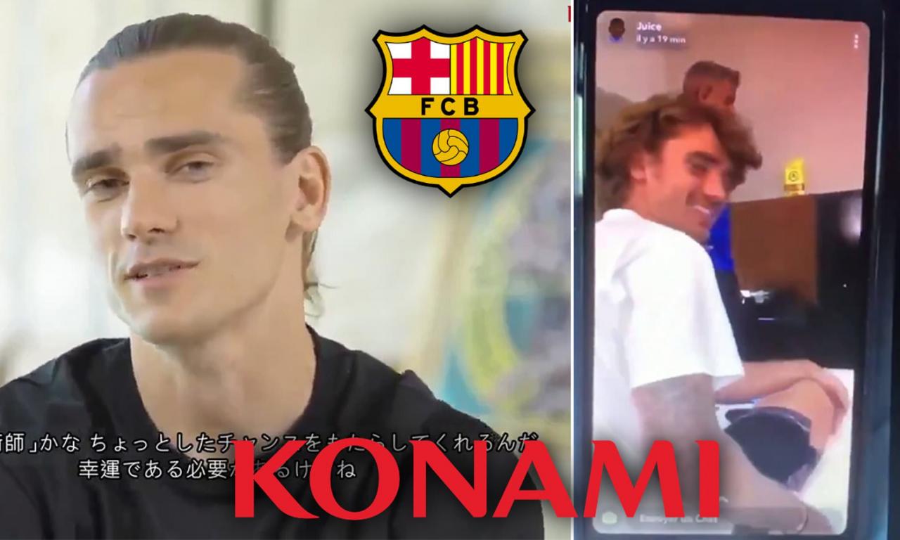  Barcelona star, Antoine Griezmann sacked by Konami over leaked video of him and Ousmane Dembele ?taunting? Asian workers
