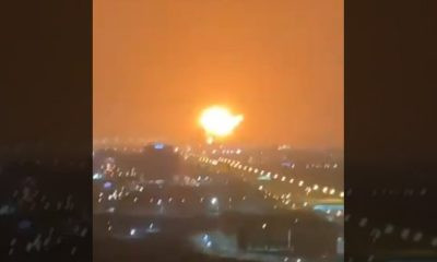 Large explosion in Dubai after Container ship catches fire (photos/video)