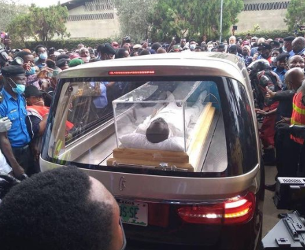 Photos from the Lying-In-State for clergyman, late Prophet TB Joshua