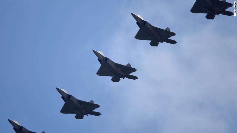  US Air-Force to immediately send dozens of F-22 fighter jets to the Pacific amid tensions with China