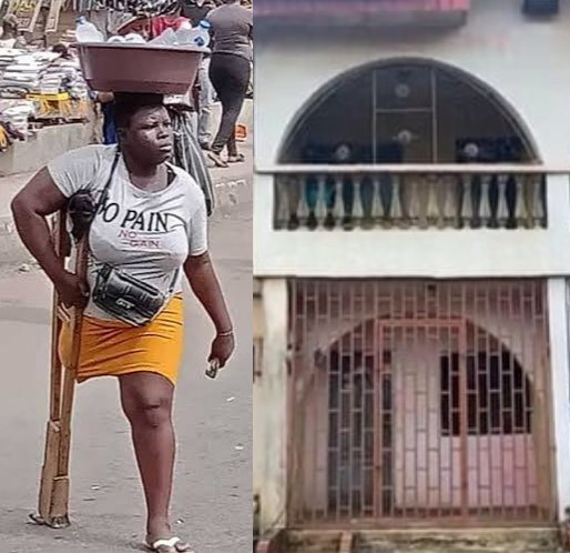 Viral Lagos amputee hawker acquires N17.5m house in Lagos; now constructing pure water factory (photo)
