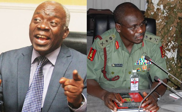 Buratai asked for Igboho to be handed over to him but was told Benin Republic follow the rule of law - Falana